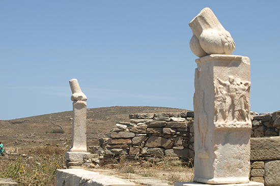 Phallus dédié au dieu Dionysos